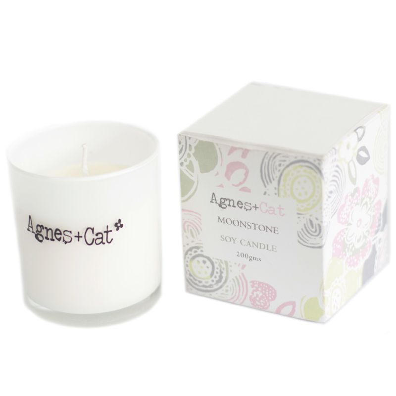 200g Gift Boxed Soy Wax Votive Candle - Moonstone
