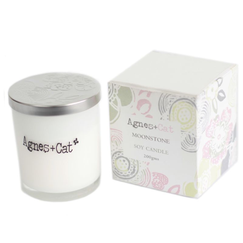 200g Gift Boxed Soy Wax Votive Candle - Moonstone
