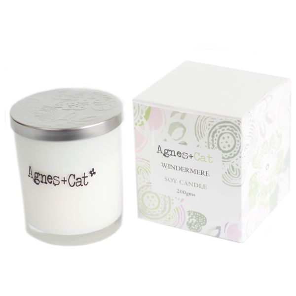 200g Gift Boxed Soy Wax Votive Candle - Windermere