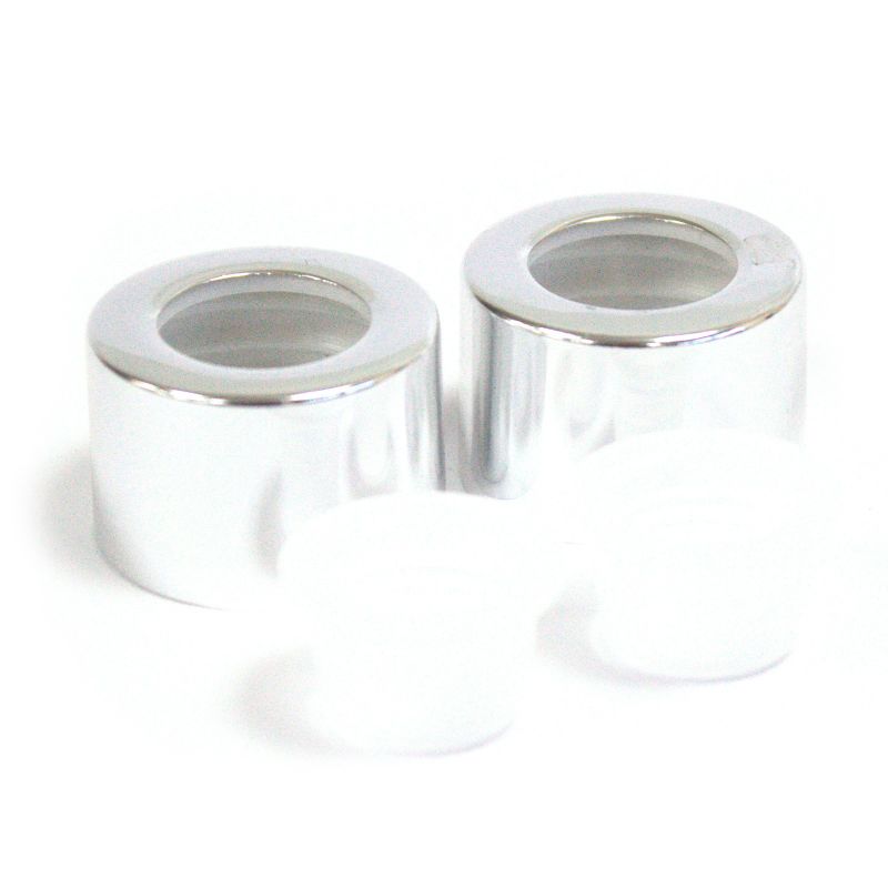 Cap for RDBot- 11/12/13/14/15/16 3cm - Silver Top and Caps