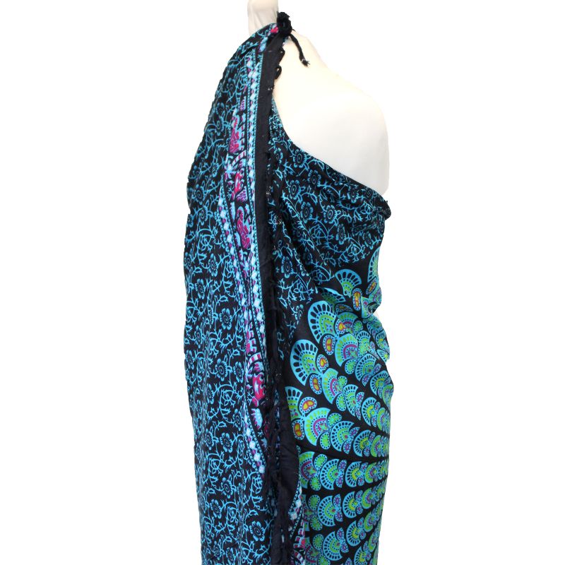 Peacock Mandala Sarongs