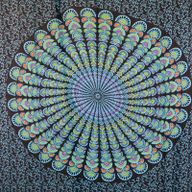 Peacock Mandala Sarongs