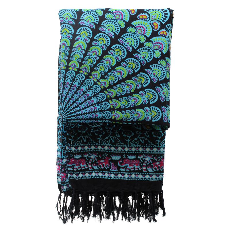 Peacock Mandala Sarongs