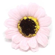 Craft Soap Flowers - Sml Sunflower - Pink