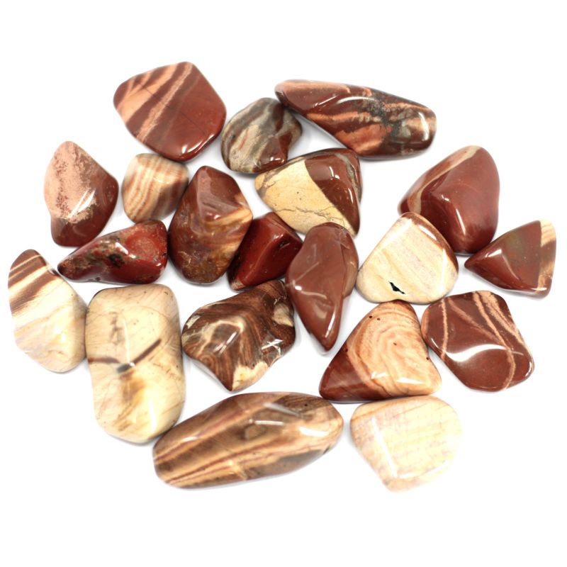 African Gemstone Jasper - Flower