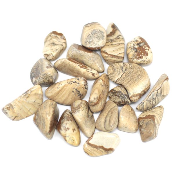African Gemstone Picture Stone