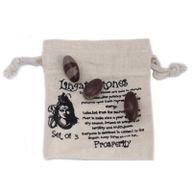 One Inch Lingam - 3 Stones ( 4 pouches)