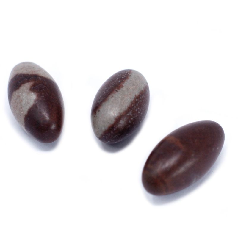 One Inch Lingam - 3 Stones ( 4 pouches)