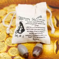 Two Inch Lingam - 2 Stones ( 4 pouches)