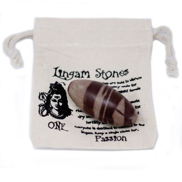 Three Inch Lingam - 1 Stone ( 4 pouches )
