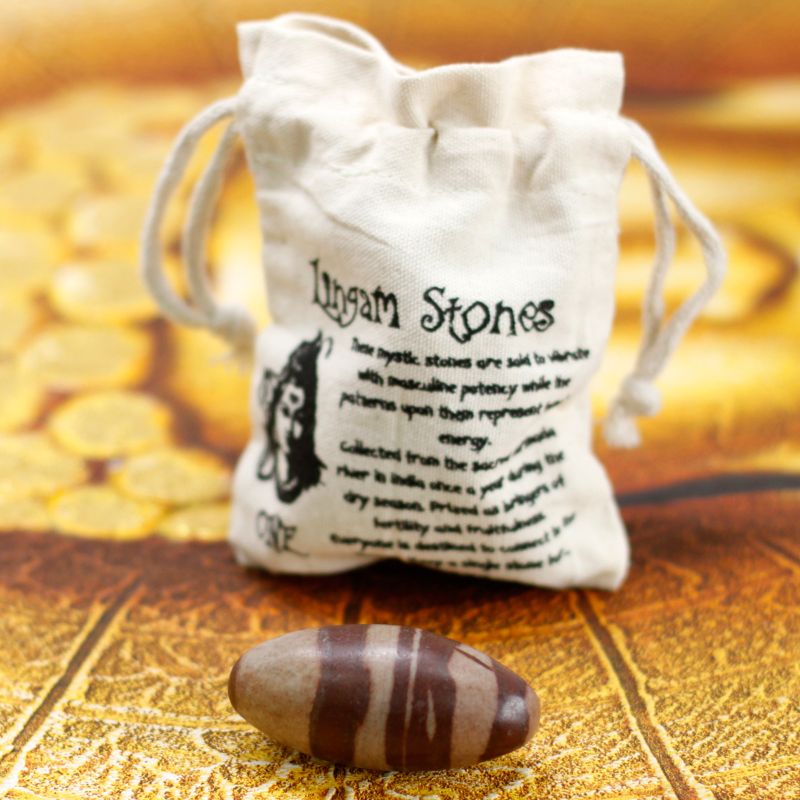 Three Inch Lingam - 1 Stone ( 4 pouches )
