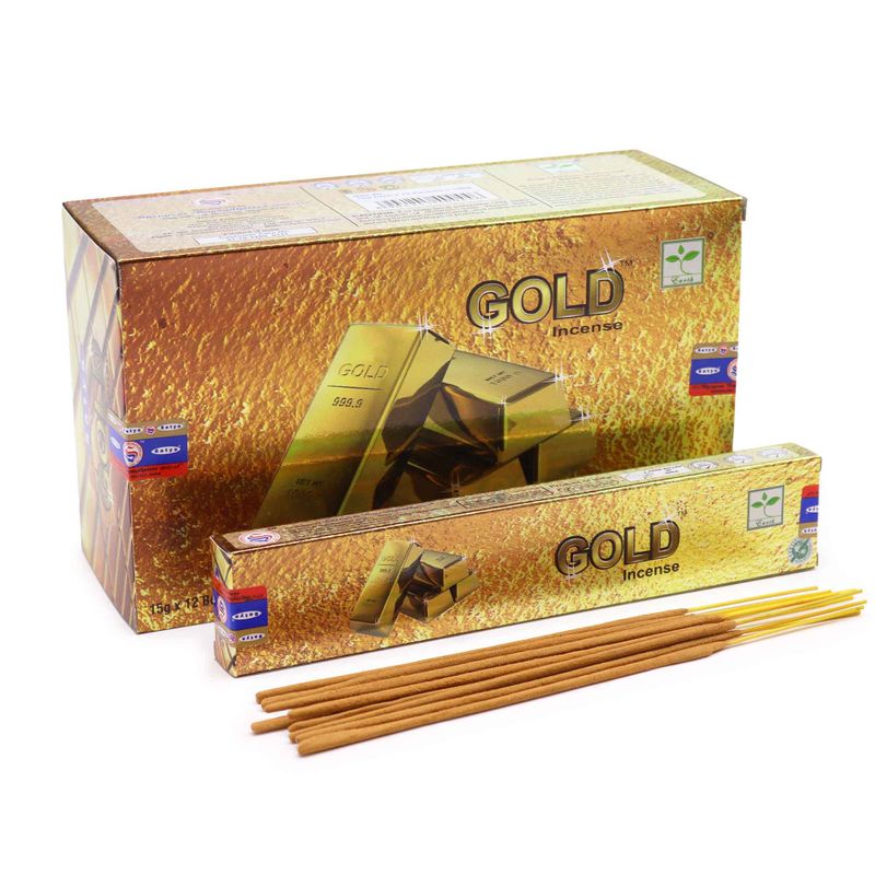 Satya Incense 15gm - Gold