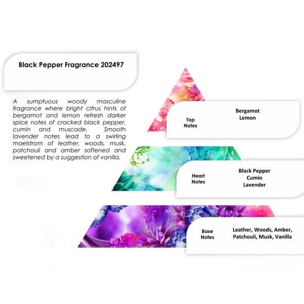 Pure Fragrance Oils 250g - Black Pepper