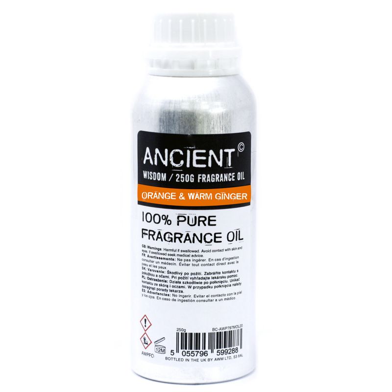 Pure Fragrance Oils 250g - Orange & Warm Ginger