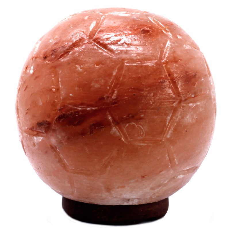 Crafted Salt Lamp - Football