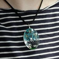 Pressed Flowers - Tree of Life set - Lavender
