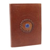 Leather Lapis Notebook (17x12 cm)