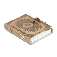 Leather Mandala Notebook (18x13 cm)
