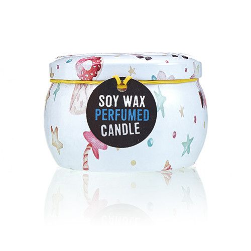 Art Tin Candles - Unicorns - Moonstone