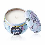 Art Tin Candles - Sea life - Raspberry