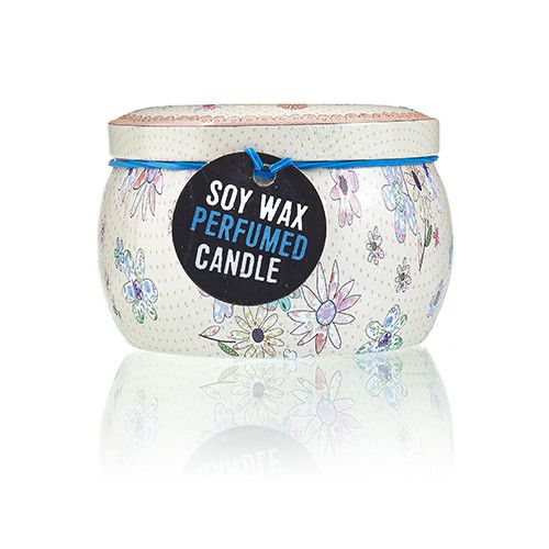 Art Tin Candles - Friendly Messages - Parma Violet