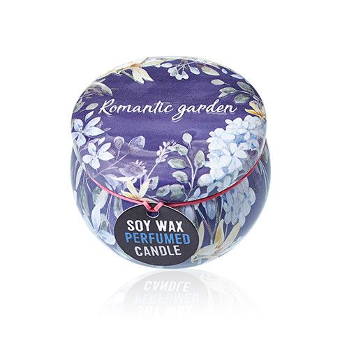 Art Tin Candles - Romantic Garden - Tea and Rose