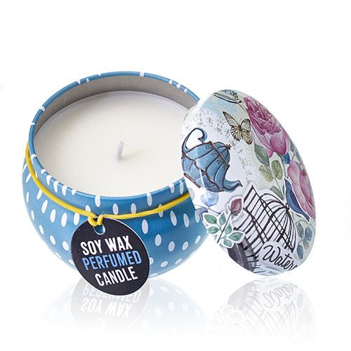 Art Tin Candles - Parisian Weekend - Peonies