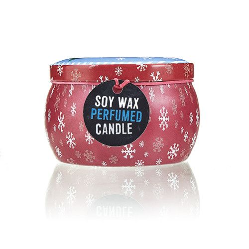 Art Tin Candles - Vintage Christmas - Spiced Orange