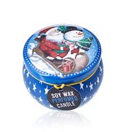 Art Tin Candles - Vintage Christmas - Spiced Orange