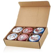 Art Tin Candles - Vintage Christmas - Spiced Orange