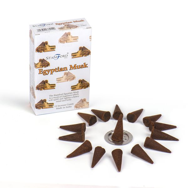 Box of 12 Egyptian Musk cones