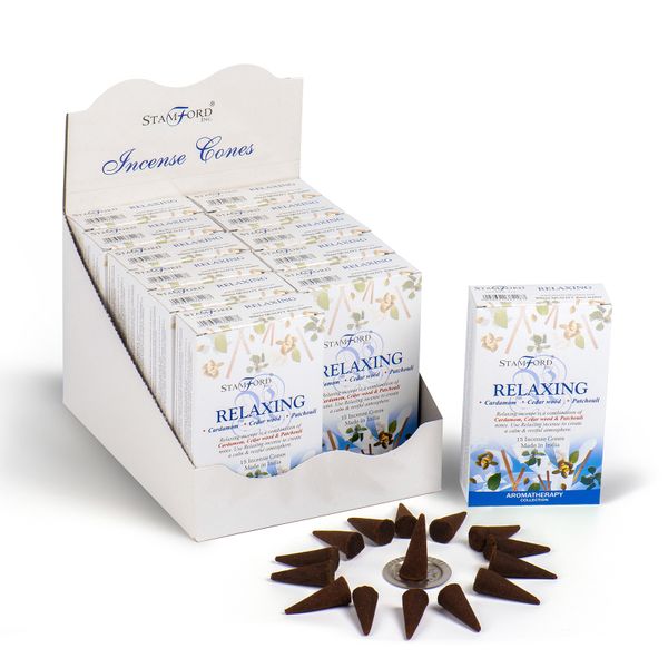 Box of 12 Relaxing cones