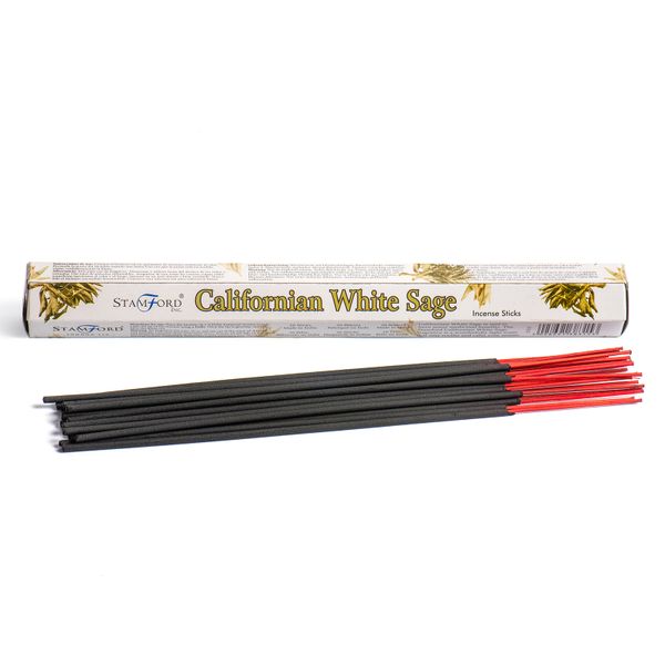Box of 6 Californian White Sage Premium Incense