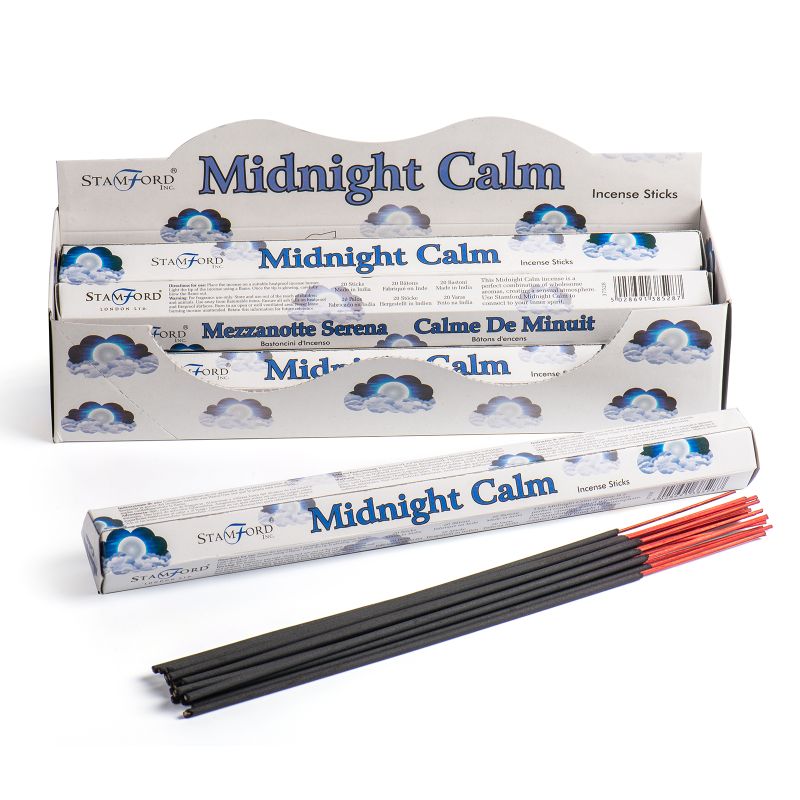 Box of 6 Midnight Calm Premium Incense
