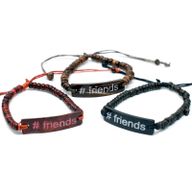 Coco Slogan Bangles - #Friends