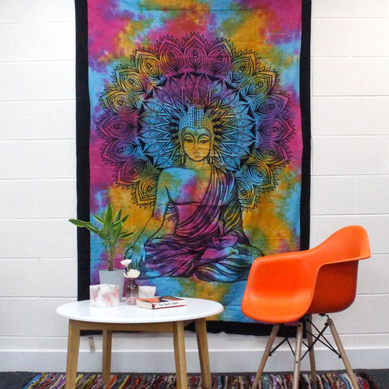 Single Cotton Bedspread Wall Hanging - Dreamcatcher