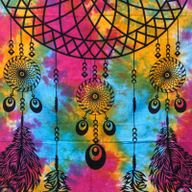 Single Cotton Bedspread Wall Hanging - Dreamcatcher