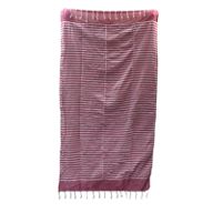 Cotton Pareo Towel - 100x180 cm - Hot Pink