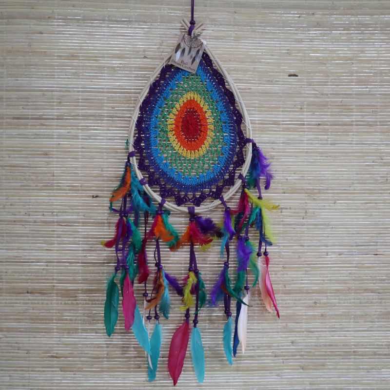 Bali Dreamcatchers - Med Multi Teardrop