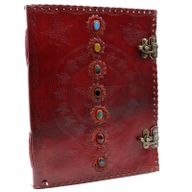 Huge 7 Chakra Leather Book - 25X32.5cm