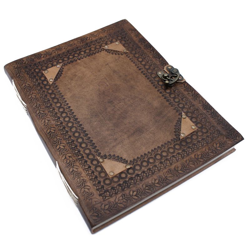 Huge Customisable Visitor Leather Book 10x13