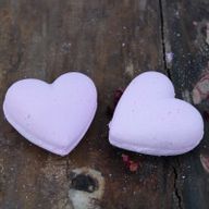 Love Heart Bath Bomb 70g - Bubblegum