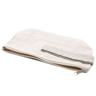 Natural Cotton Toiletry Bag 10 oz - Hand Holder