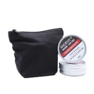 Black Cotton Toiletry Bag 10 oz - Mini Pouch