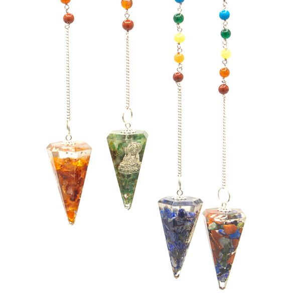 Orgonite Power Chakra Pendulum - Buddha (Asst)