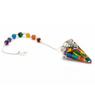 Orgonite Power Chakra Pendulum - Om (Asst)