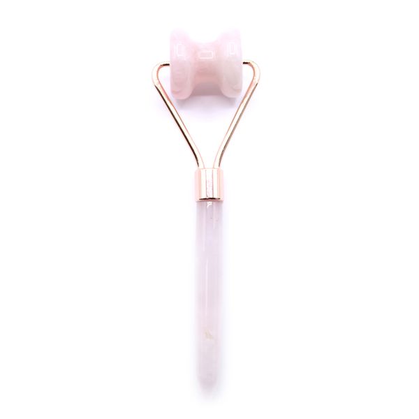 Gemstone Jawline Roller - Rose Quartz with Pouch