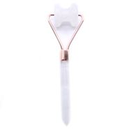 Gemstone Jawline Roller - Rock Quartz with Pouch