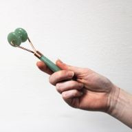 Gemstone Jawline Roller - Jade with Pouch