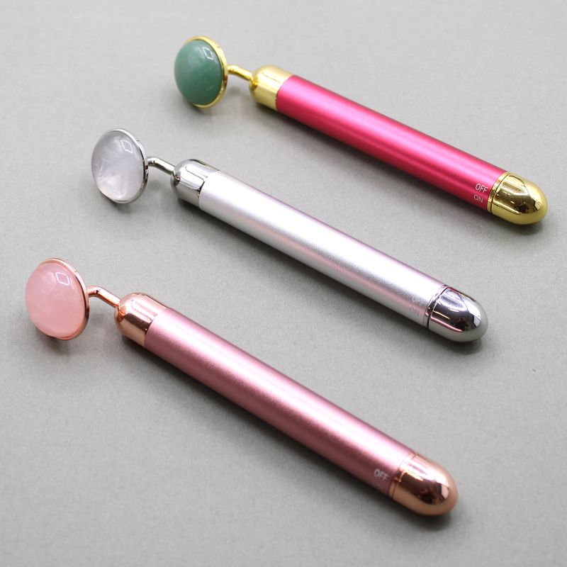 Gemstone Vibration Pad - Rock Quartz with Pouch